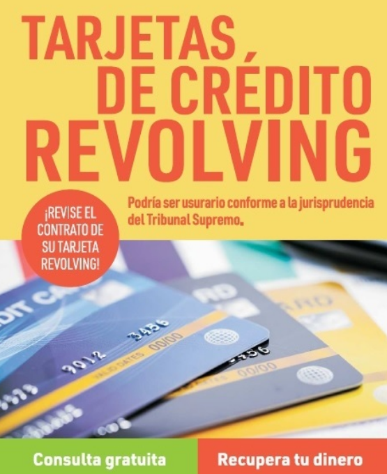 Imagen sobre Reclamación Tarjetas de Crédito Revolving